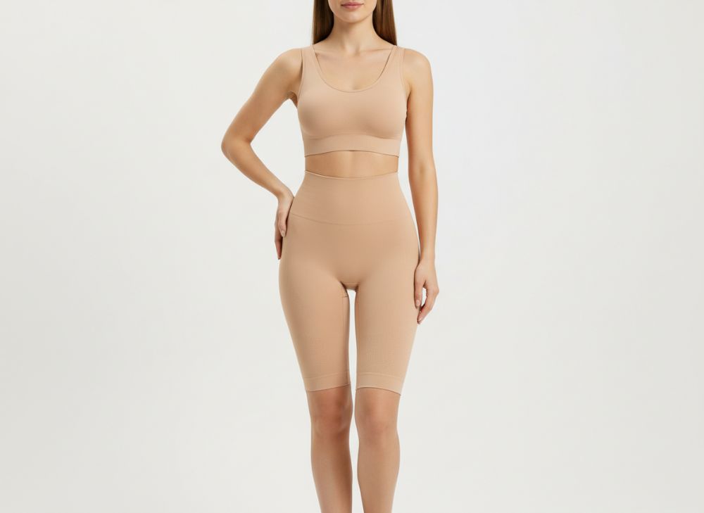 Body Wrap Seamless Shapewear High Waist Capri Manufacturer 2026