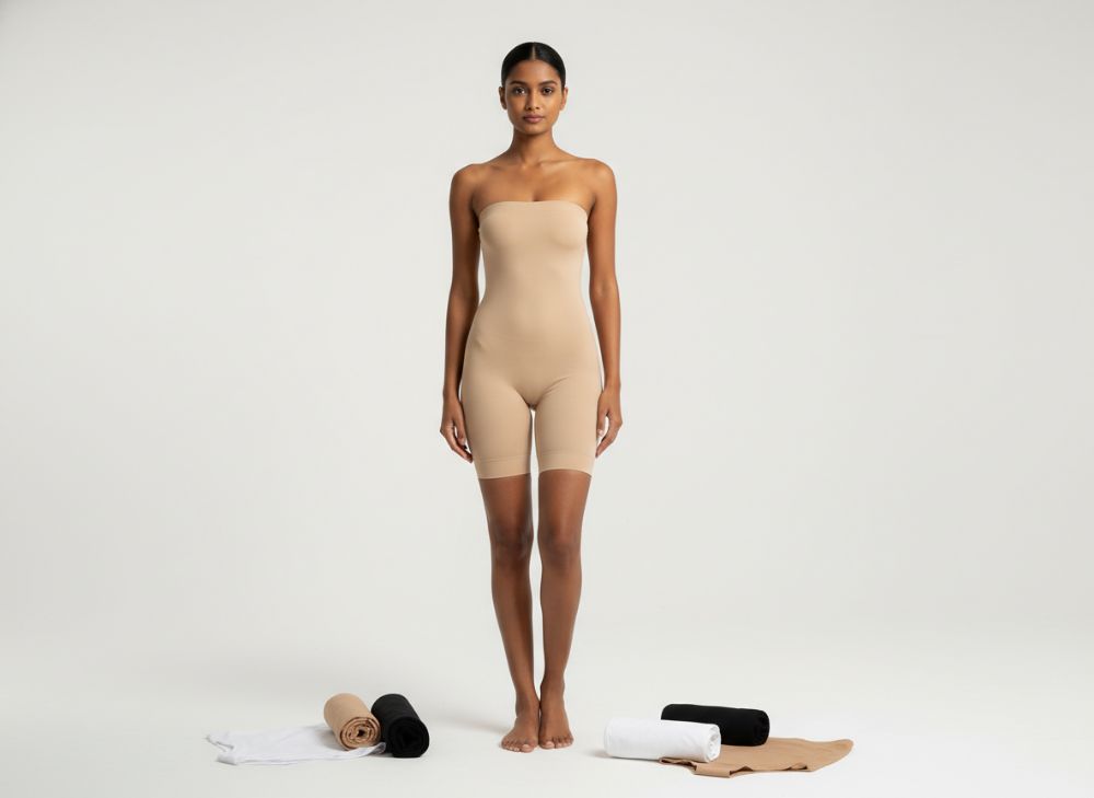 UK Strapless Bodysuit Shapewear Manufacturer | Custom Supply